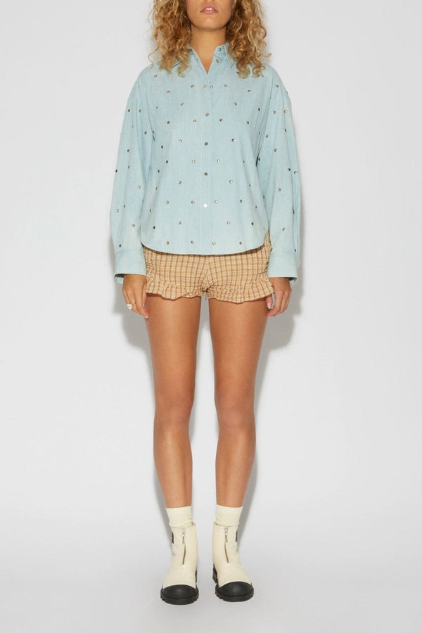 ROD SEERSUCKER SHORTS - ROSEANNA