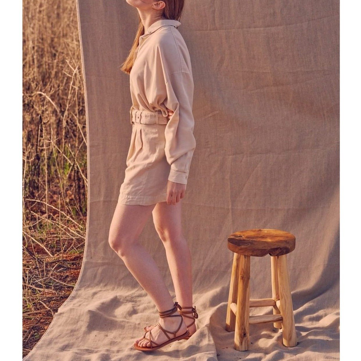Saby Shorts - Light Sand - Women