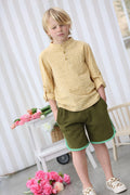 Short Simon Olive - Garçon