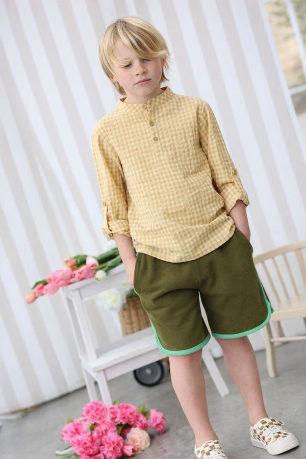 Short Simon Olive - Garçon