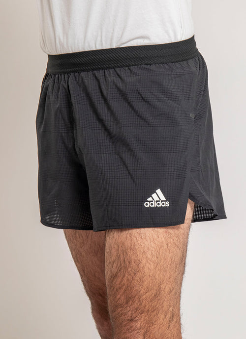 Adidas - Short Speed Split - Black-White - Homme