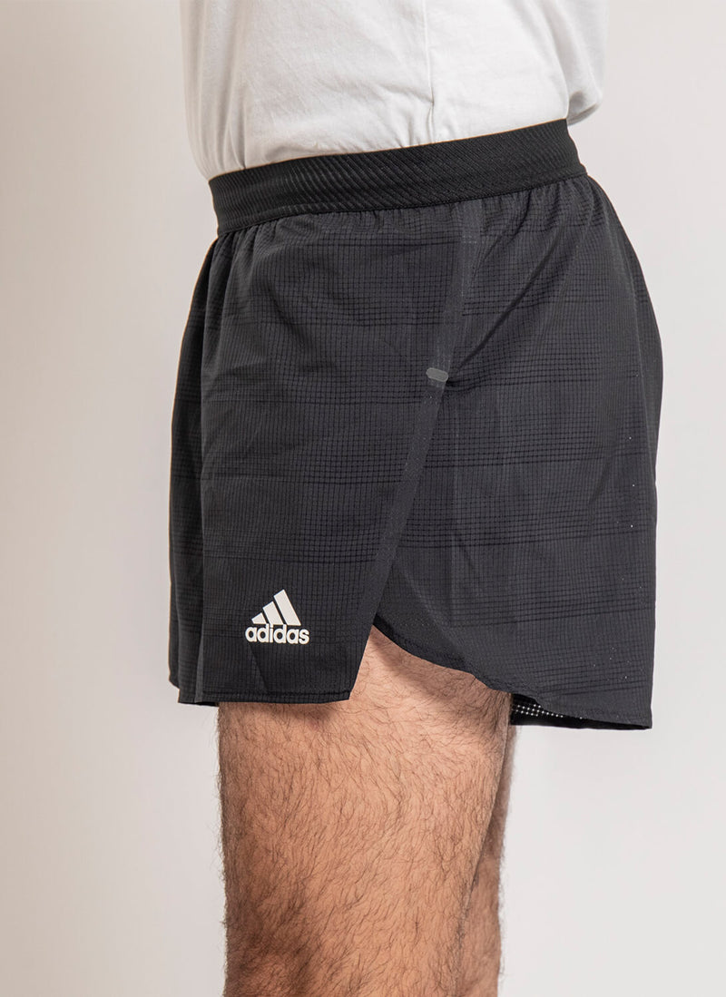 Adidas - Short Speed Split - Black-White - Homme