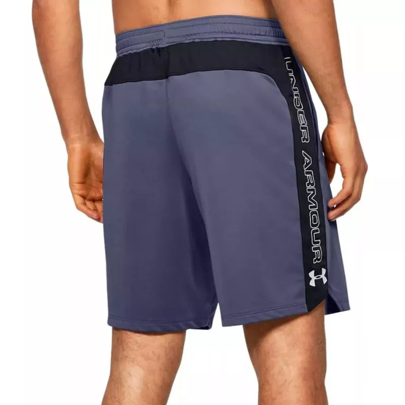Short Under Armour Mk-1 Graphic - Bleu - Homme