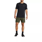 Short Tech Vent7In - Kaki/Noir - Homme