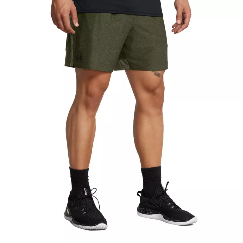 Short Tech Vent7In - Kaki/Noir - Homme