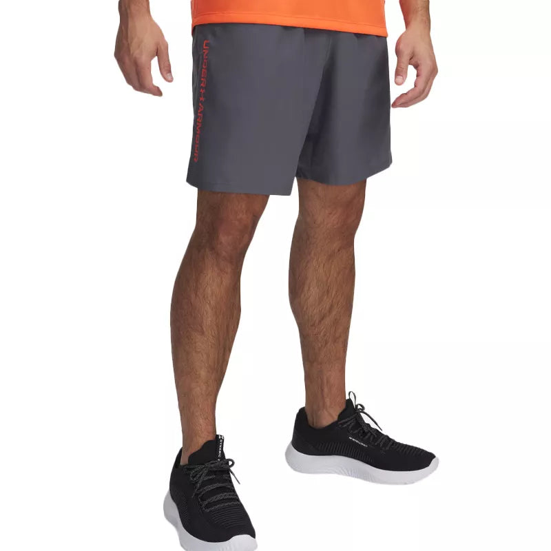 Short Tech Woven Wordmark - Gris Fonce - Homme