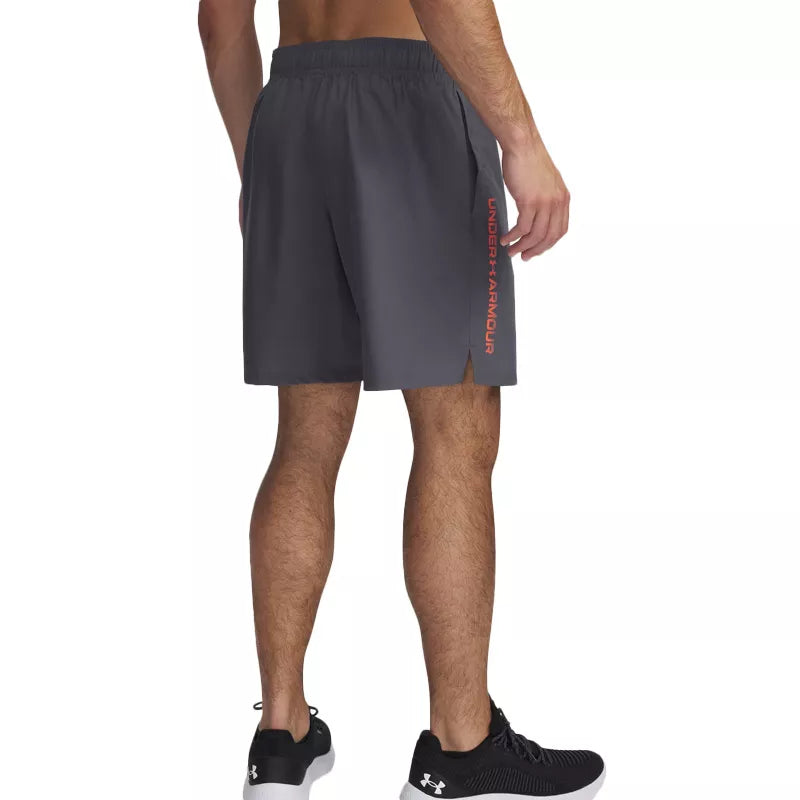 Short Tech Woven Wordmark - Gris Fonce - Homme
