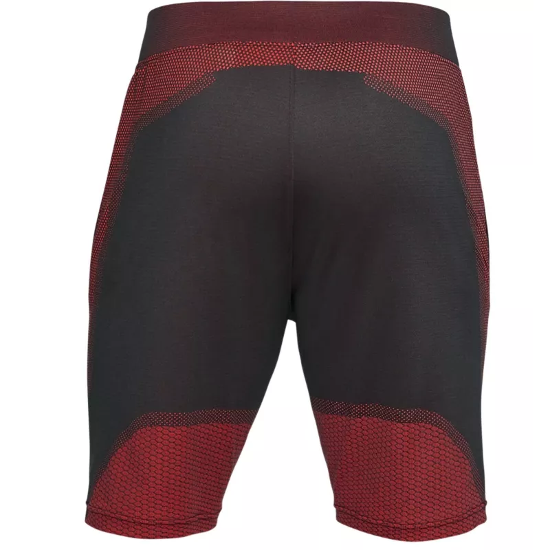 Threadborne Seamless Shorts - Grå, Rød - Herre