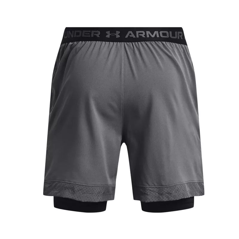 Short Vanish Woven 2In1 - Gris - Homme