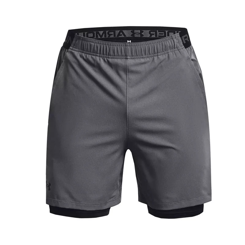 Short Vanish Woven 2In1 - Gris - Homme