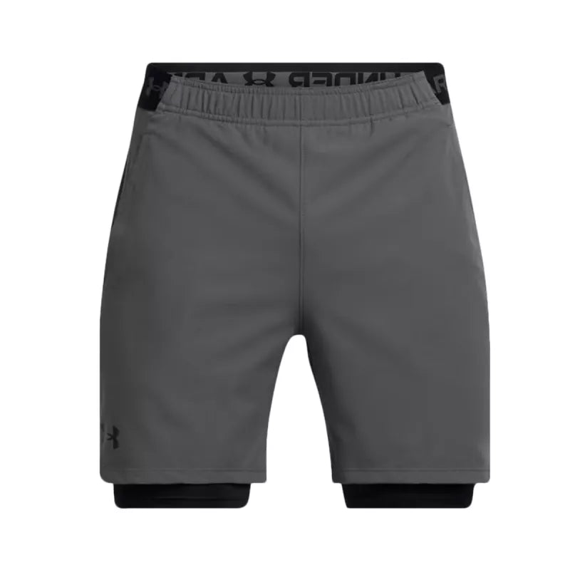 Vanish Woven 2In1 Shorts - Grey/Black - Men