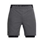 Vanish Woven 2In1 Shorts - Grey/Black - Men