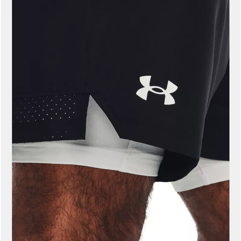 Vanish Woven 2In1 Shorts - Black/White - Men