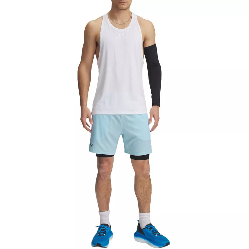 Short Vanish Woven 2In1 - Bleu - Homme