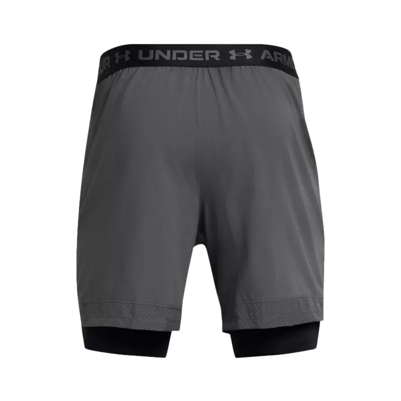 Vanish Woven 2In1 Shorts - Grey/Black - Men