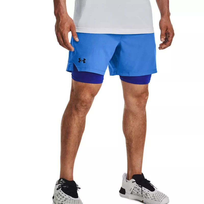 Vanish Woven Shorts 2In1 - Blå - Herr