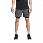 Vanish Woven 2In1 Shorts - Grey/Black - Men