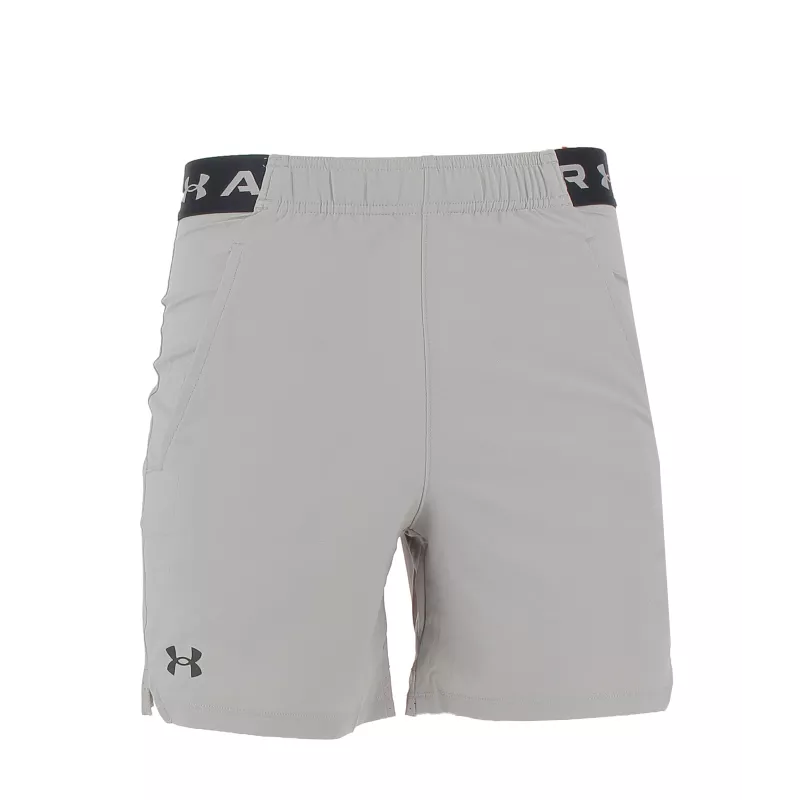 Short Vanish Woven 6In - Gris Clair, Noir - Homme