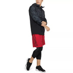 Short Woven Graphic - Rouge - Homme