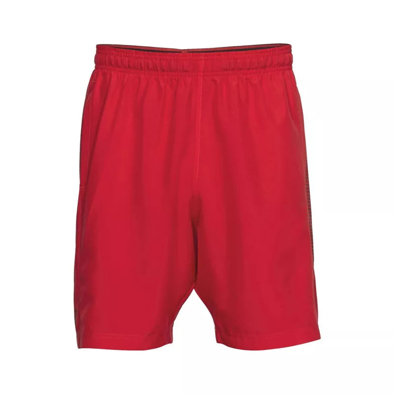 Short Woven Graphic - Rouge - Homme