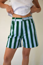 Shorts Gala Green and Light Blue