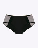 Shorty menstruel plumetis
