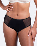 Shorty menstruel plumetis