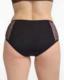Shorty menstruel tulle cœur
