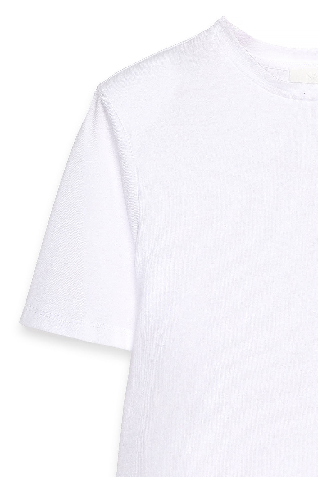 Shoulderpad T-Shirt - White
