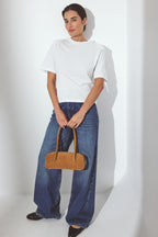 Shoulderpad T-Shirt - White