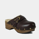 Sabots Sia Bis Sr4033 - Cuir Marron