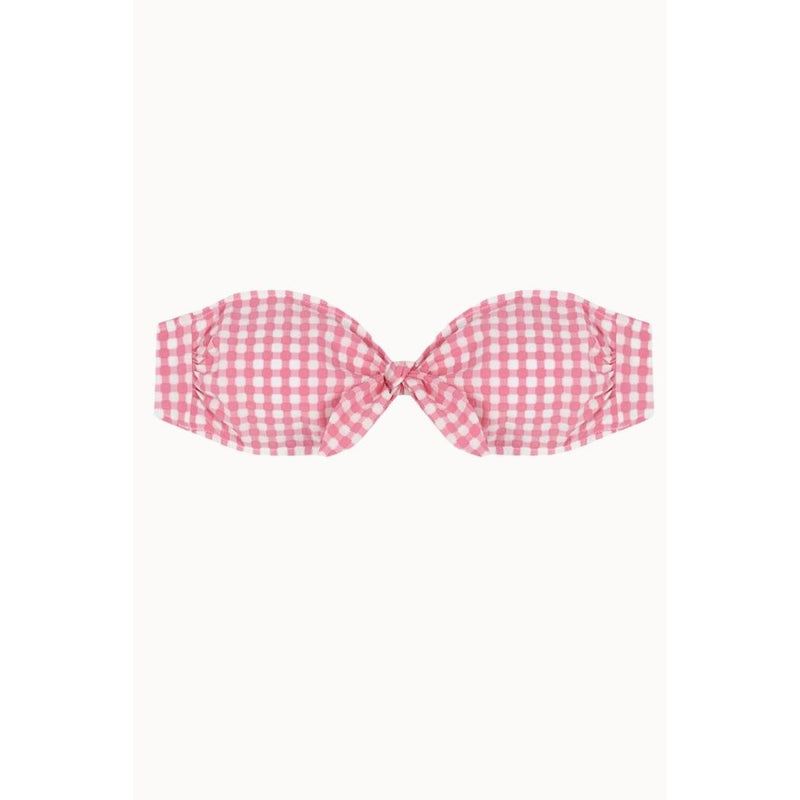 Sicilia Band Bikini Top - Pink