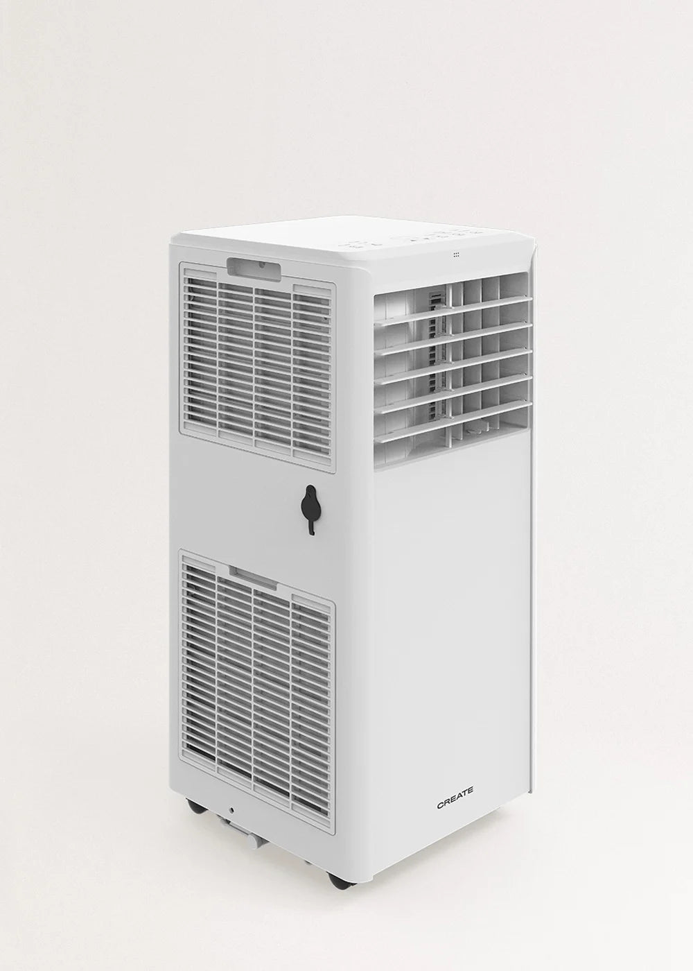 Silkair 5000 - Climatiseur Portable 3 En 1 5000 Btu Avec Déshumidificateur 27 L/Jour - Avec Kit D’Extraction Pour Fenêtre Coulissante Et Oscillo-Battante - Blanc Cassé