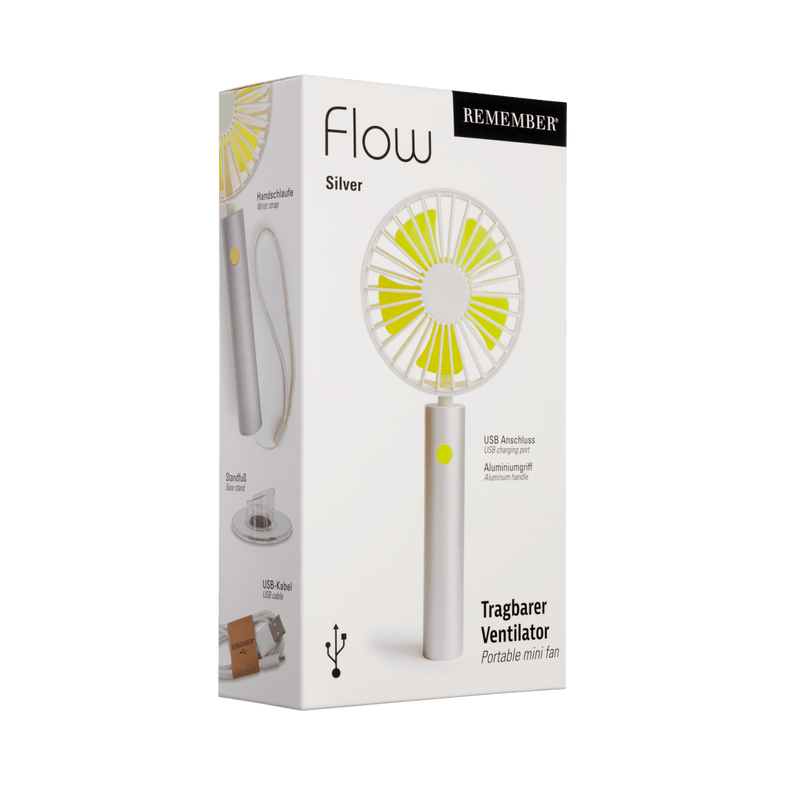 Flow fan - Silver