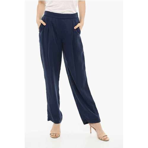 Single Pleat Flared Pants