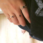 Bague Chaînette Stella - Pierre