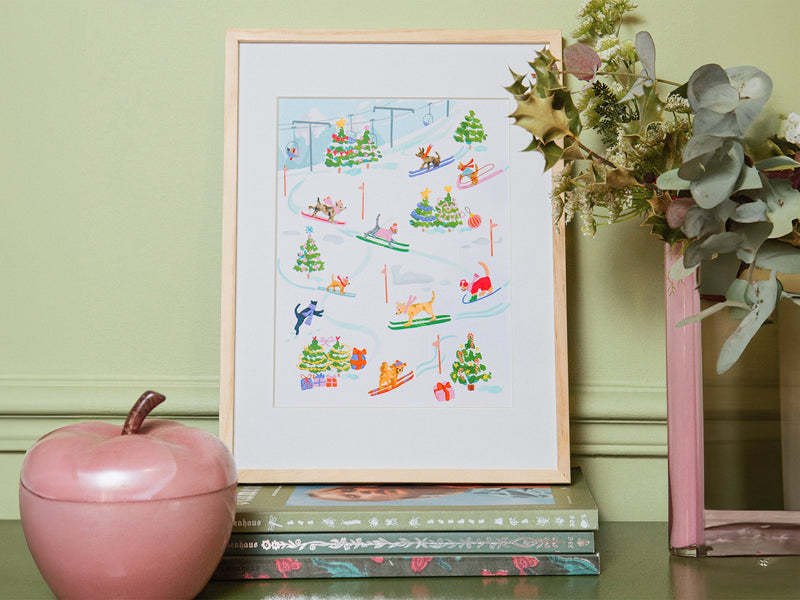 Coffret Peinture Au Numéro - Petit Pinceau - Tout Shuss