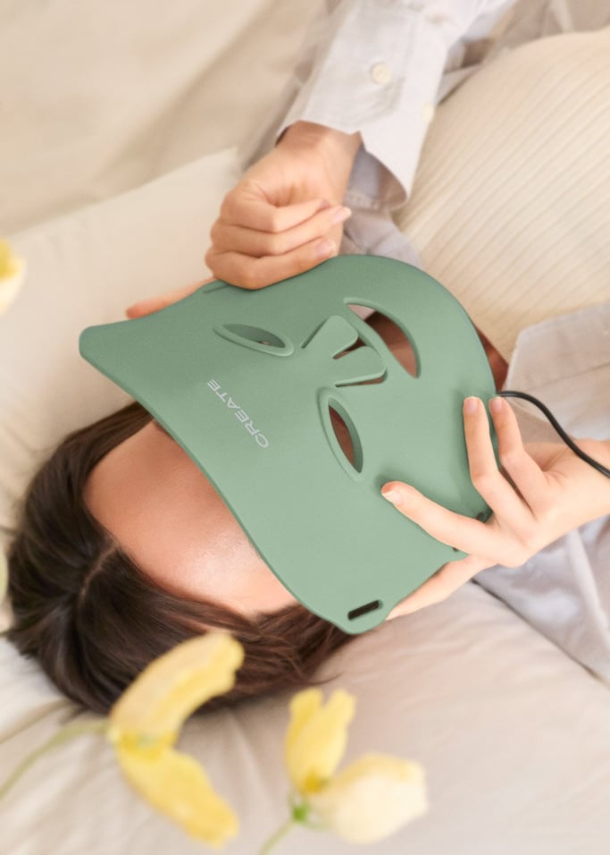 Skincare Led Mask 8 In 1 - Masque De Traitement Led 8-En-1 - Sauge