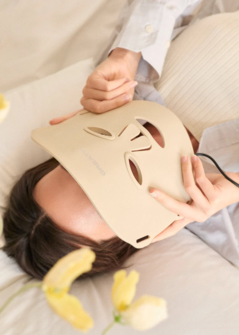 Skincare Led Mask 8 In 1 - Máscara de tratamiento LED 8 en 1 - Arena