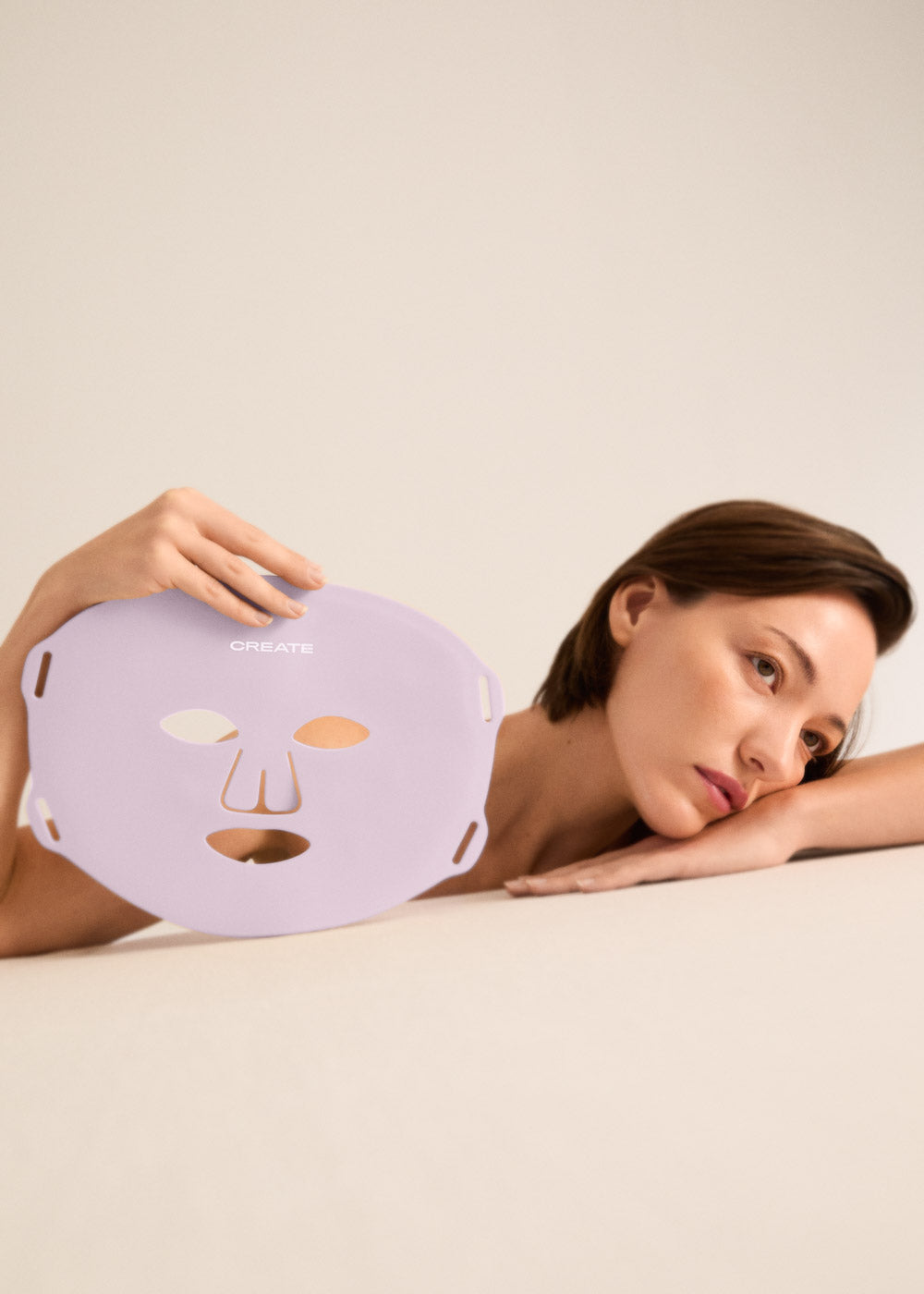 Skincare Led Mask 8 In 1 - Masque De Traitement Led 8-En-1 - Lavande