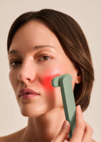 Skincare Led Wand 4 In 1 - Baguette Faciale Led 4-En-1 Avec Technologie Ems - Sauge