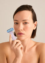 Skincare LED Wand 4 in 1 - 4-in-1 LED Facial Wand with EMS Technology - Lavender