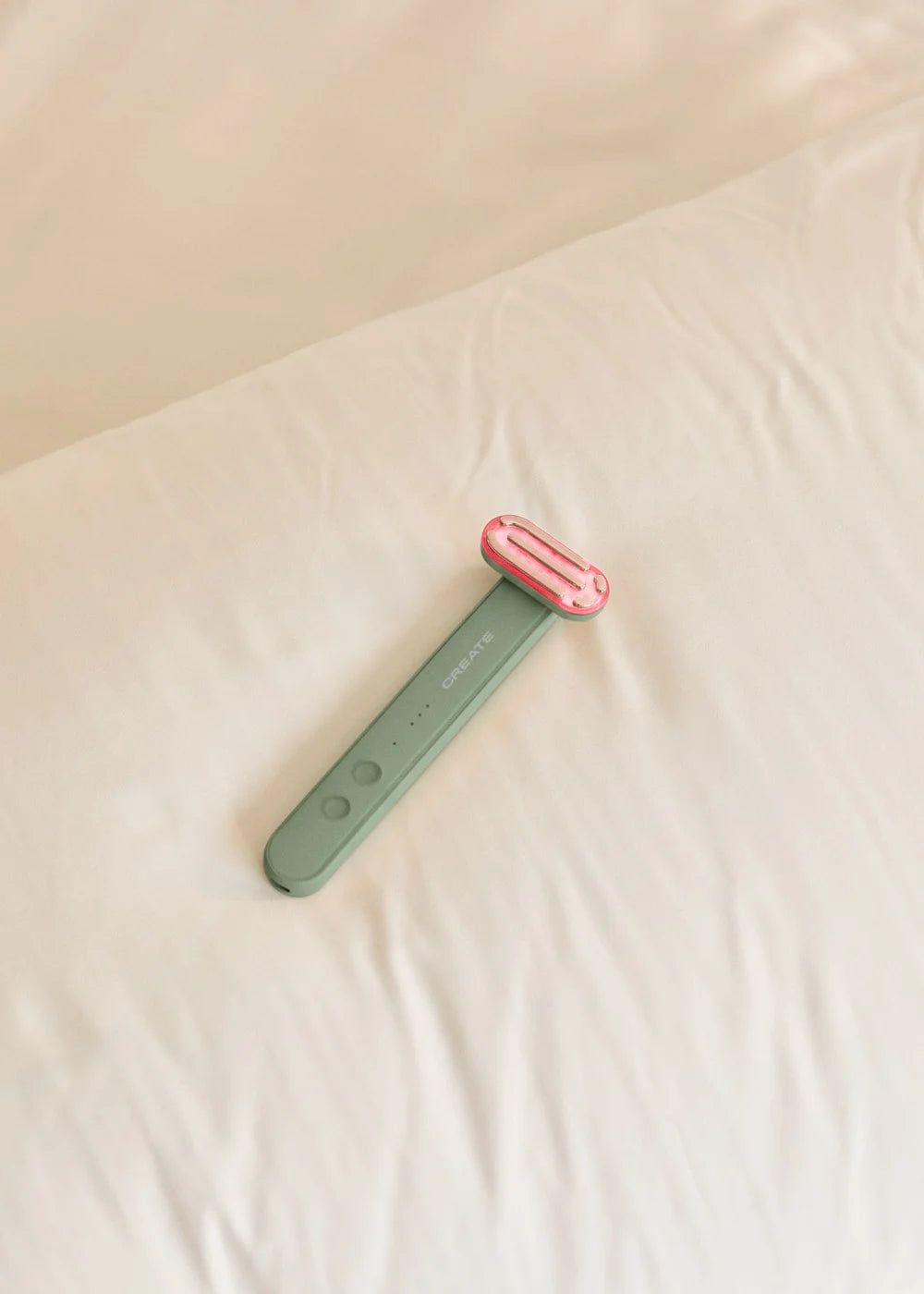 Skincare Led Wand 4 In 1 - Baguette Faciale Led 4-En-1 Avec Technologie Ems - Sauge