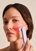 Skincare LED Wand 4 in 1 - 4-in-1 LED Facial Wand with EMS Technology - Lavender