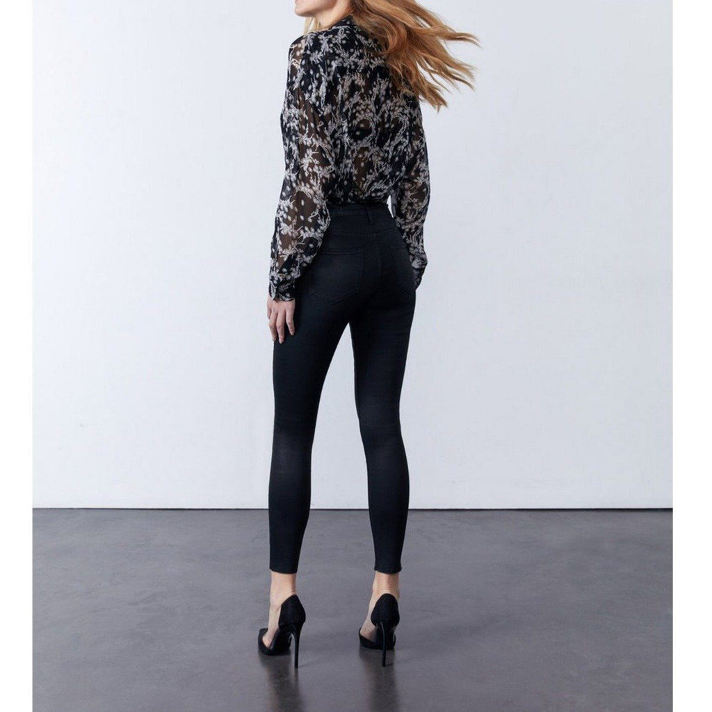Skinny Cropped Basic Lily Enduction - Black