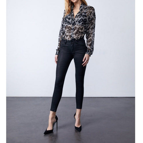 Skinny Cropped Basic Lily Enduction - Black