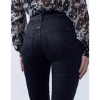 Skinny Cropped Basic Lily Enduction - Black