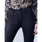 Skinny Cropped Basic Lily Enduction - Black