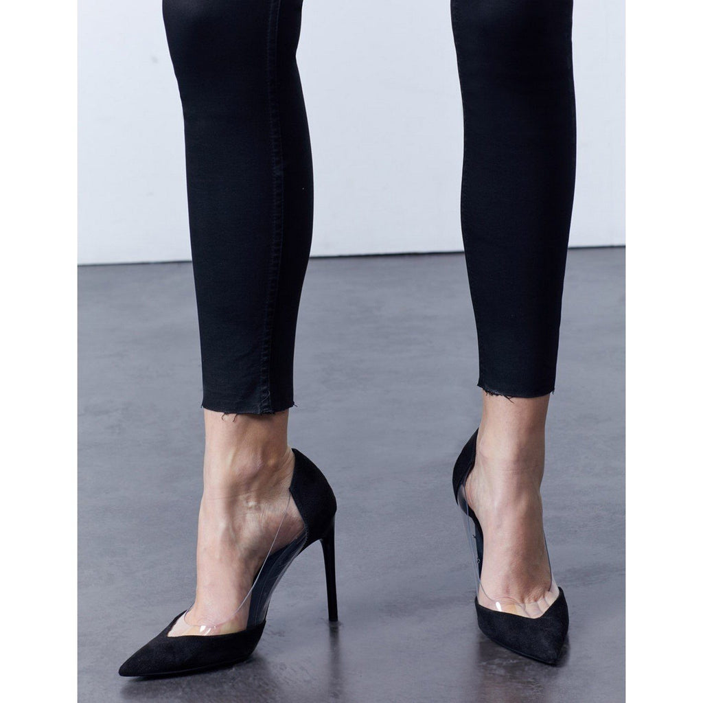Skinny Cropped Basic Lily Enduction - Black
