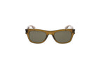 Luxury Eyewear – Solbriller - Saint Laurent, brune solbriller med tonede glas, set forfra
